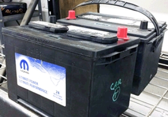 Used batteries